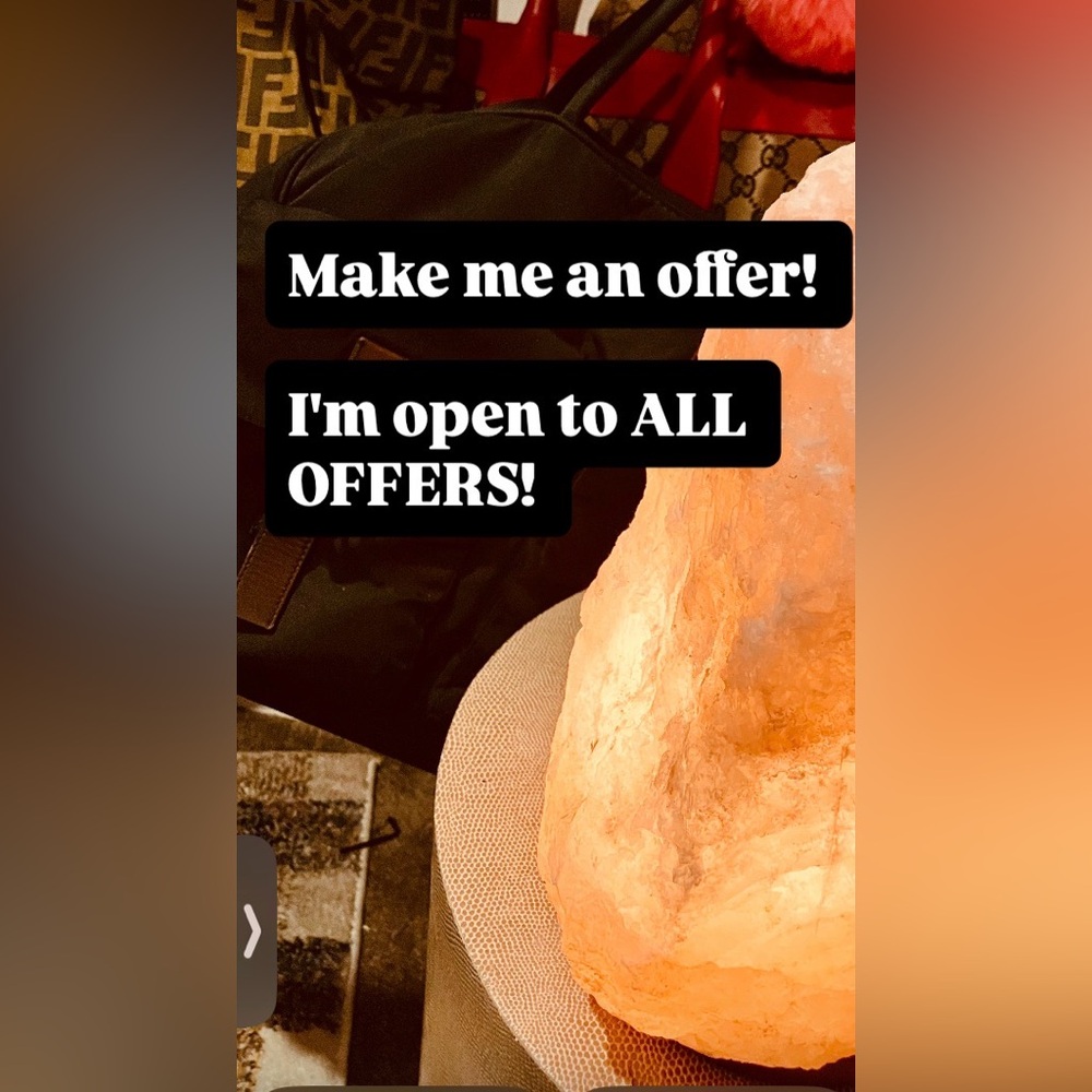 I'M OPEN TO ALL OFFERS!